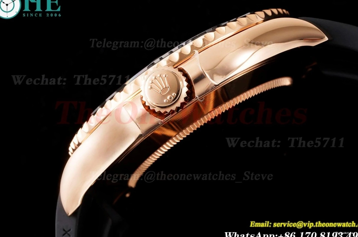 126655 VR3235 RG RU C+S Black Yacht-Master 40mm Dot 0101